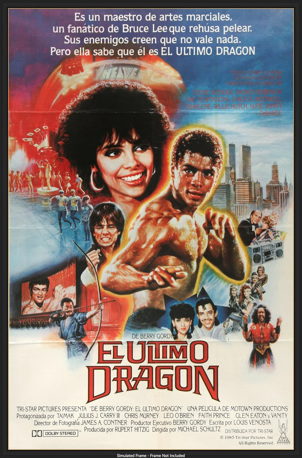 The Last Dragon movie poster